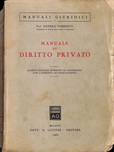 Manuale diritto privato - manuale,