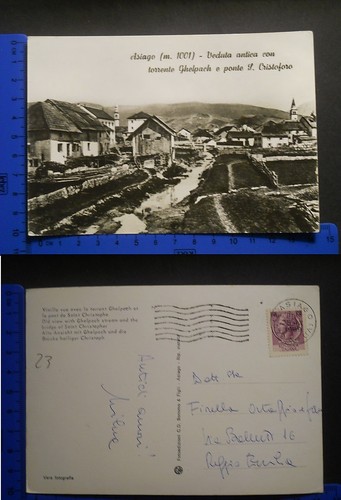 Asiago veduta antica - asiago,