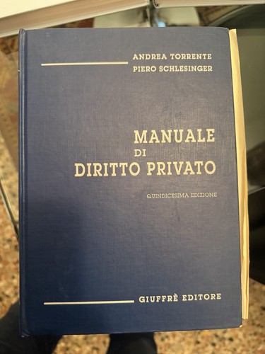 Manuale diritto privato - manuale,