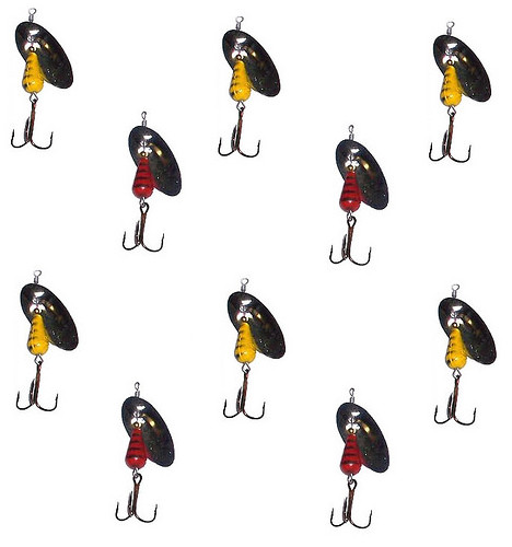 Stock cucchiaini pesca - 10, da