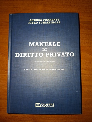 Manuale diritto privato - di,
