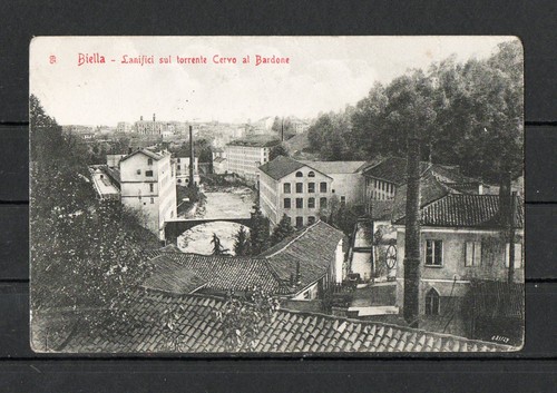 Cartolina piemonte biella - cartolina,