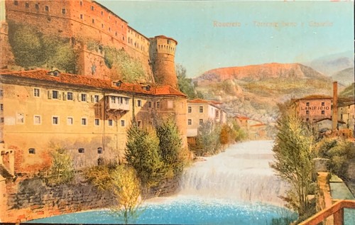 Cartolina rovereto - cartolina, (trento)