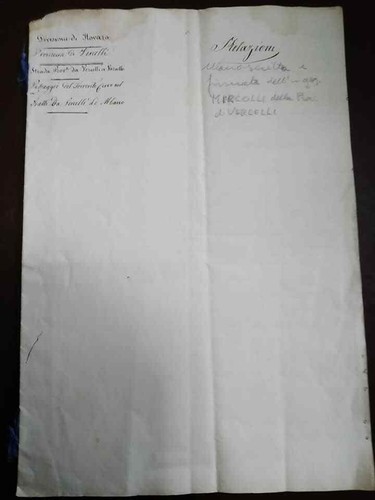 Documento 1896 miglioria porto - documento,